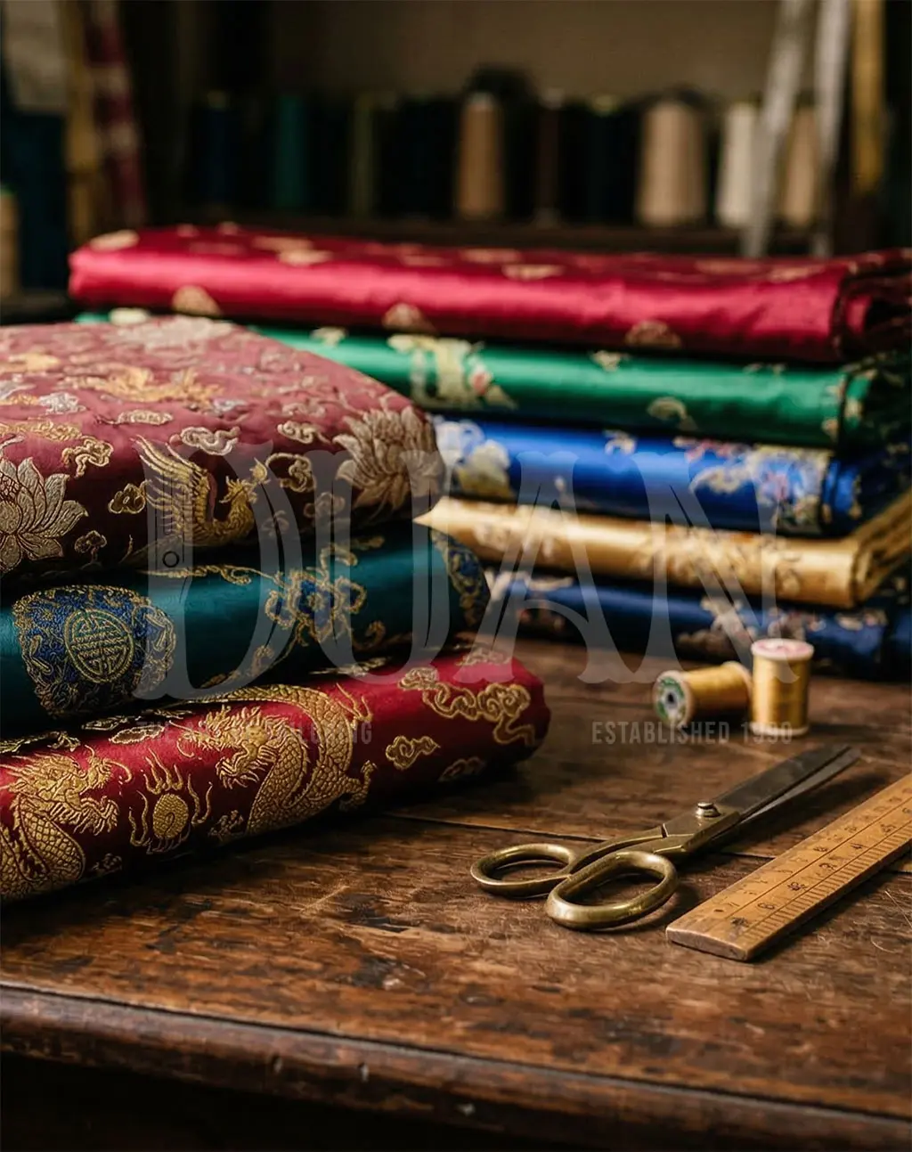 Exquisite Silks and Textures